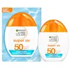 Image de GARNIER - Ambre Solaire Acide Hyaluronique - Aqua Fluide Invisible SPF50 - Fluide Solaire Non Teintée - Matifie, Protège, Illumine & Hydrate - Légère & Non Grasse - Tous Types de Peaux - 40 ml