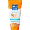 Image de Mixa Solaire Peau Sensible - Lait Soin Solaire Très Haute Protection SPF 50+ UVA, UVA longs, UVB - Anti-Sel, Sable et Chlore - Hydratation 24H - Résistant à l'Eau - Hypoallergénique - 175ml