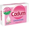 Image de Cadum Savon Solide Doux - Depuis 1912 - Huiles 100% végétales à l'amandes douces BIO, 100g (Lot de 6)