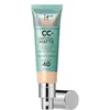 Image de IT COSMETICS, CC+ Crème Natural Matte SPF 40, Haute Couvance et Contrôle de Brillance, Peaux Mixtes à Grasses, Avec Sérum Équilibrant à l'Acide Hyaluronique, Your Skin But Better, Fair, 32 ml