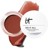 Image de IT COSMETICS, Blush Crème + Bronzer 2 en 1 Confidence In A Sun Blush, Effet Bonne Mine, Autobronzant, Teint Glowy, À l'Acide Hyaluronique, Tous Types de Peau, Teinte : Sun Rush 60