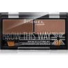 Image de Rimmel Brow This Way palette sourcils teinte 002 Medium Brown 1,3 g