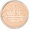 Image de Rimmel - Poudre Compact Stay Matte - Anti-Brillance - Fini Mat et Naturel - 001 Transparent - 14gr