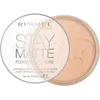 Image de Rimmel - Poudre Compact Stay Matte - Anti-brillance - Fini mat et naturel - 005 Beige soyeux - 14gr