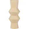 Image de Décopatch HD070C - Un support en papier mâché brun 10x10x25 cm - Waterproof - Vase twisty