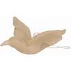 Image de Décopatch SA154O - Un support en papier brun mâché 22x24x9,5 cm, Colibri à suspendre