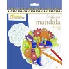 Image de MY MANDARINE GY141C - Un carnet de coloriage Graffy pop 36 pages - Mandalas pré-découpées - À partir de 6 ans - PELE MELE MONTRES