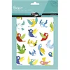 Image de MY MANDARINE AE210C -GOMMETTES Baby - 6 planches 14,8 x 21 cm - À parti de 2 ans - OISEAUX (117 stickers)