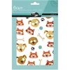 Image de MY MANDARINE AE220C -GOMMETTES Baby - 6 planches 14,8 x 21 cm - À parti de 2 ans - ÉMOTIONS (150 stickers)