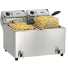 Image de Friteuse électrique avec vanne de vidange 2 x 7 litres