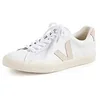 Image de VEJA - Shoes - Footwear - Esplar Logo Leather - Extra White/Sable - 38 - Extra White/Sable