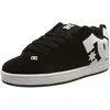 Image de DC Shoes Homme Court Graffik Baskets Basses, Noir et Blanc, 41 EU