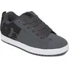 Image de DC Shoes Baskets Court Graffik pour Homme, Gris foncé/Noir/Blanc, 41 EU