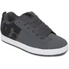 Image de DC Shoes Baskets Court Graffik pour Homme, Gris foncé/Noir/Blanc, 42 EU