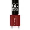 Image de Rimmel 60 Seconds Super Shine vernis à ongles teinte 320 Rapid Ruby 8 ml