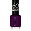 Image de Rimmel 60 Seconds Super Shine vernis à ongles teinte 345 Black Cherries 8 ml