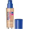 Image de Rimmel - Fond de Teint Match Perfection - Couvrance Légère - Hydratation 24H - 303 True Nude - 30ml (Lot de 2)