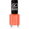Image de Rimmel 60 Seconds Super Shine vernis à ongles teinte 404 Ora-ngy Vibe 8 ml