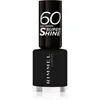 Image de Rimmel 60 Seconds Super Shine vernis à ongles teinte 900 Black 8 ml