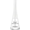 Image de Bourjois - VERNIS 1 SECONDE 01 2EN1 BASE & TOP COAT Vernis à ongles 9 ml Blanc female