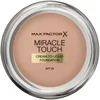 Image de Max Factor Miracle Touch Foundation, New and Improved Formula, SPF 30 and Hyaluronic Acid, 70 Natural