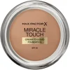 Image de Max Factor Miracle Touch Foundation, New and Improved Formula, SPF 30 and Hyaluronic Acid, 85 Caramel
