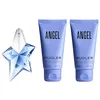 Image de MUGLER Angel - Coffret Pour Elle - Eau de Parfum Femme 25 ml - Lait Corps 50 ml - Gel Douche 50 ml - Ambré Gourmand - Patchouli, Accord Praline & Absolu de Vanille - Tenue Longue Durée