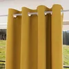 Image de Soleil d'ocre, Eclipse Rideau 100% occultant, PVC, Moutarde, 135x180 cm