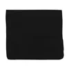 Image de Soleil d'ocre, Lagune Serviette de Toilette, Coton 500 GR/m2, Noir, 50x90 cm