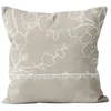Image de Soleil d'ocre, Coussin, Romance, Taupe, 40 x 40 cm, Romantique, Coton