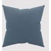 Image de Taie d'oreiller Unie 63x63 cm ZZZ Bleu Jean