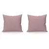 Image de Soleil d'ocre, Taie d'oreiller, Coton 57 Fils, Rose, 63x63 cm (Lot de 2)
