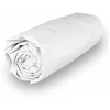 Image de Soleil d'ocre, Percale Drap Housse, Coton, Blanc, 140x190 cm