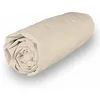 Image de Soleil d'ocre, Percale Drap Housse, Coton, Ecru, 180x200 cm