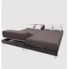 Image de Soleil d'Ocre, Drap Housse TPR en Coton 57 Fils 2x80x200 cm UNI Brun