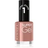 Image de Rimmel Super Gel vernis à ongles gel sans lampe UV/LED teinte 033 R&B Rose 12 ml