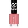 Image de Rimmel 60 Seconds Super Shine vernis à ongles teinte 235 Preppy In Pink 8 ml
