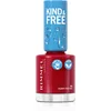 Image de Rimmel Kind & Free vernis à ongles teinte 156 Poppy Pop Red 8 ml