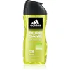 Image de Adidas Pure Game gel de douche visage, corps et cheveux 3 en 1 pour homme 250 ml
