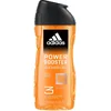 Image de Adidas - Gel Douche - Power Booster - 250 ML (Lot de 3)