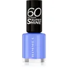 Image de Rimmel 60 Seconds Super Shine vernis à ongles teinte 856 Blue Breeze 8 ml