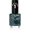 Image de Rimmel Super Gel vernis à ongles gel sans lampe UV/LED teinte 068 Beach House Blue 12 ml