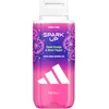 Image de adidas Vibes Spark Up Gel douche, 250 ml, lot de 4, notes d’orange sucrée et de poivre noir, parfum unisexe