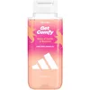 Image de adidas Vibes Get Comfy Gel douche, 250 ml, lot de 1, notes de vanille et de mandarine, parfum unisexe