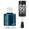 Image de Rimmel 60 Seconds Super Shine Vernis à ongles, 103 Emerald, Vernis à séchage rapide, Couleur vive, Longue tenue, 8 ml