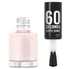 Image de Rimmel - 60 Seconds Super Shine Vernis à ongles, 108 Cameo Rose, Vernis à séchage rapide, Couleur vive, Longue tenue, 8 ml