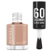Image de Rimmel 60 Seconds Super Shine Vernis à ongles, 110 Peach Nougat, Vernis à séchage rapide, Couleur vive, Longue tenue, 8 ml