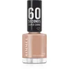 Image de Rimmel 60 Seconds Super Shine vernis à ongles teinte 110 Peach Nougat 8 ml