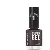 Image de Rimmel London - SUPERGEL Vernis à ongles 12 ml Noir female