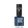 Image de Rimmel London - SUPERGEL Vernis à ongles 12 ml Noir female
